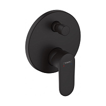 Смеситель Hansgrohe Vernis Shape 71467670 для ванны с душем, черный матовый Смеситель Hansgrohe Vernis Shape 71467670 для ванны с душем, черный матовый