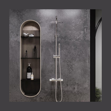 Душевая стойка Damixa Scandinavian Pure 936800000 хром