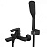 Смеситель Lemark Ursus LM7214BL для ванны с душем, черный