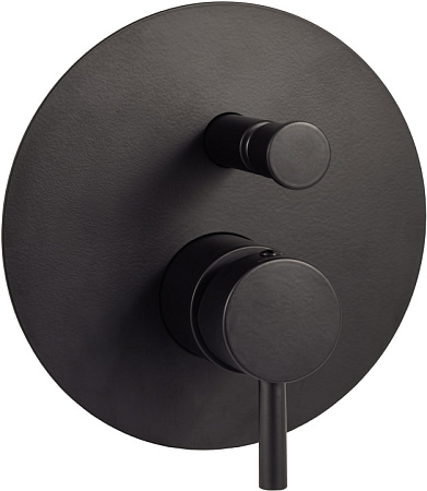 Смеситель Paffoni Light LIG015NO для душа, черный матовый