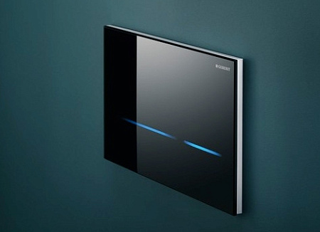 Кнопка смыва Geberit Sigma 80 116.090.SG.1 черная