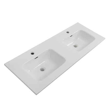 Мебельная раковина BelBagno BB1200-2-ETL 120 белый глянцевый