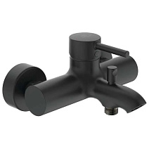 Смеситель Ideal Standard Ceraline BC199XG для ванны и душа черный матовый