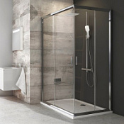 Душевой уголок Ravak Blix BLRV2K-90 1XV70U00Z1 Transparent, сатин