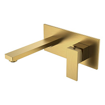 Смеситель Boheme Qubic 475-BR для раковины, бронза Смеситель Boheme Qubic 475-BR для раковины, бронза