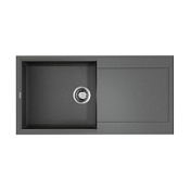 Кухонная мойка Omoikiri Sakaime 100-GR 50x100x20 Leningrad Grey