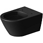 Чаша для подвесного унитаза Duravit D-Neo 2577098900 антрацит матовый