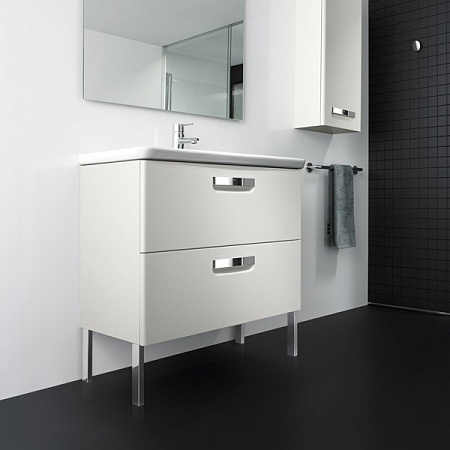 Тумба с раковиной Roca Gap ZRU9302734 60 см, белая