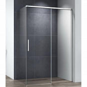 Душевой уголок Cezares Duet Soft DUET SOFT-M-AH-1-150/90-C-Cr прозрачное стекло/ профиль хром
