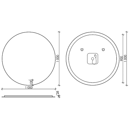 Мебель для ванной Sancos Folk 100 FL100W Bianco