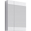 Шкаф-зеркало Aqwella Бриг Br.04.06/W 60 белый