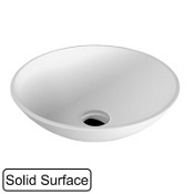 Раковина накладная Whitecross Jade 0703.040040.200 41x38 белый матовый