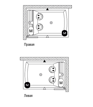 Ванна акриловая Riho Savona B065001005 190x130