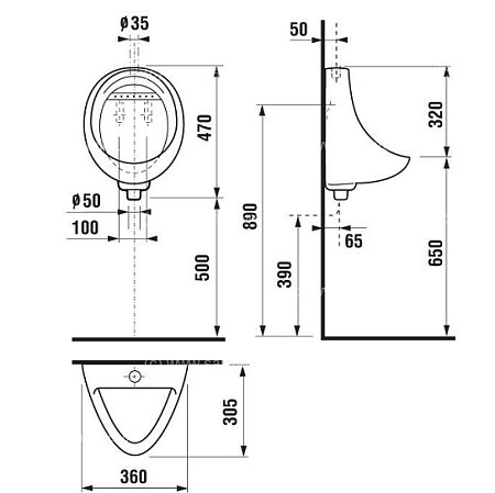 Писсуар Jika Korint 8441000004401