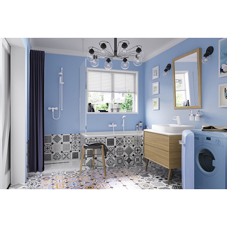 Смеситель Kludi Pure&Easy 375339165 для биде, белый