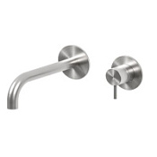 Смеситель Bossini Nobu INZ206.075 для раковины, матовая нержавеющая сталь