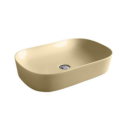 Раковина ArtCeram Ghost GHL002 12;00 65 giallo zinco