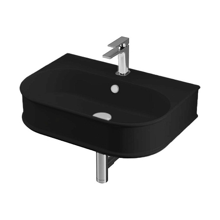 Раковина ArtCeram Atelier ATL003 17;00 65х45 черный матовый
