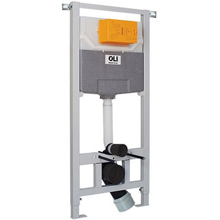 Система инсталляции OLI 120 ECO Sanitarblock 879236MSL01 с кнопкой смыва