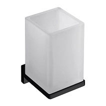 Стакан подвесной Colombo Look B1602.NM-VAN черный матовый