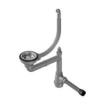 Слив-перелив для мойки Omoikiri WK-1-R-IN нержавеющая сталь