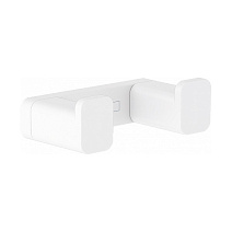 Крючок Hansgrohe AddStoris 41755700 двойной белый матовый