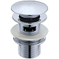 Донный клапан Boheme Brillante 612/2 для раковины, с переливом, хром