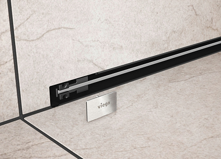 Душевой лоток Viega Advantix Vario 4968.10 736736 L300–1200 BH70–100 для пристенного монтажа