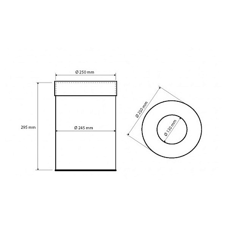Мусорное ведро Bemeta 150115161 хром матовый