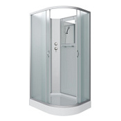 Душевая кабина Niagara Classic NG-3312-14LBK 120x80x200 стекло матовое/профиль серебро