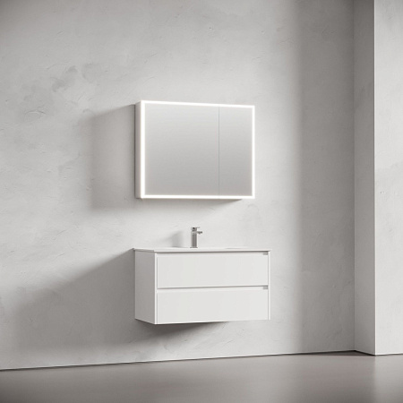 Шкаф-зеркало Sancos Evoke SC8090 90x70 с подсветкой