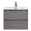 Тумба под раковину BelBagno Kraft KRAFT 39-500/390-2C-SO-CG 50 Cemento Grigio