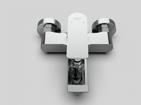 Смеситель GPD Provido MBB155 для раковины, хром