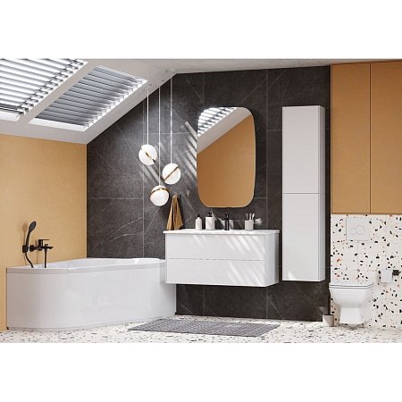 Тумба под раковину Aquaton Сохо 1A258201AJ010 100 белый