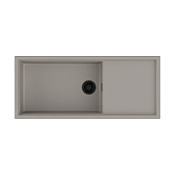 Кухонная мойка Omoikiri Sintesi 116-GR 116x50x21.7 leningrad grey