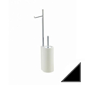 Стойка с аксессуарами Stil Haus Hashi 972(23) черный матовый/белый