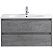 Тумба под раковину BelBagno Kraft KRAFT-900-2C-SO-CG 90 cemento grigio