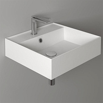 Раковина подвесная Simas Agile AG 51 bia matt 51x46x13 с 1 отверстием под смеситель, белый матовый