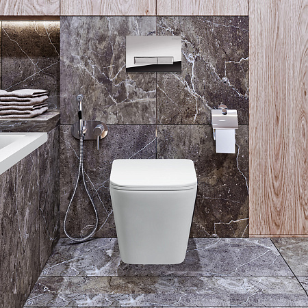 Унитаз подвесной BelBagno Due BB3103CHR/SC белый