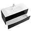 Тумба с раковиной BelBagno Marino MARINO-1200-2C-SO-NL-P 120 nero lucido - фото 7