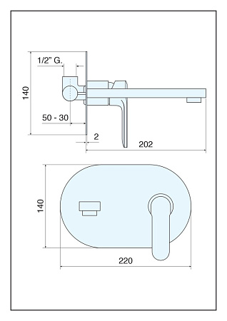 Смеситель Emmevi Nefer 77055CR для раковины, хром