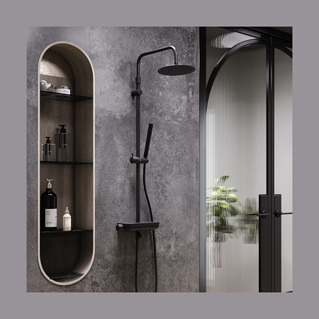 Душевая стойка Damixa Scandinavian Pure 936760300 черный