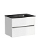 Тумба с раковиной Sancos Urban 70 UR70W белый/черный - фото 1