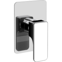 Смеситель Cisal Cubic CU00300021 для душа, внешняя часть, хром 