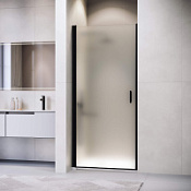 Душевая дверь RGW Leipzig LE-003B 351200308-24 80x195 матовое-сатинат/черный