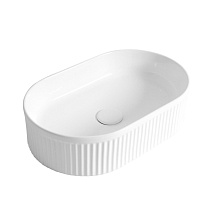 Раковина накладная BelBagno BB1497 49x31x13 белый