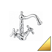 Смеситель Emmevi Deco Old 12614OR для биде, золото Смеситель Emmevi Deco Old 12614OR для биде, золото