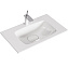 Мебельная раковина Aqwella Malaga Mal.75.04.D 75х46 белый - фото 1
