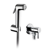 Гигиенический душ Palazzani 99102810 с отводом воды и вентилем, хром