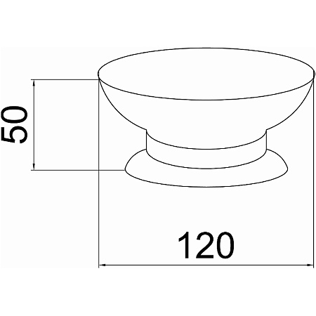 Мыльница Boheme Barocco 10661 настольная, бронза